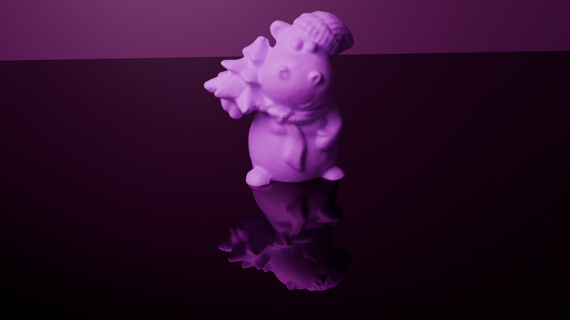 Christmas Hippo